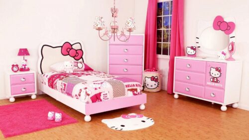 AVONNI AV-1416-BALLERINA Pembe Boyalı Modern Avize E14 Metal Kumaş 52cm - Görsel 3