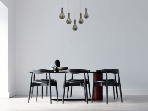 AVONNI AV-60092-5KY Krom Kaplama Modern Avize E14 Metal Cam 80x15cm - Görsel 4