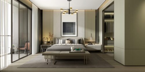 AVONNI AV-60205-8E Eskitme Kaplama Modern Avize LED Metal Akrilik 65cm - Görsel 2