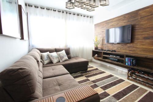 AVONNI AV-60230-8BSY Siyah Boyalı Modern Avize E27 Metal Kristal 80cm - Görsel 3
