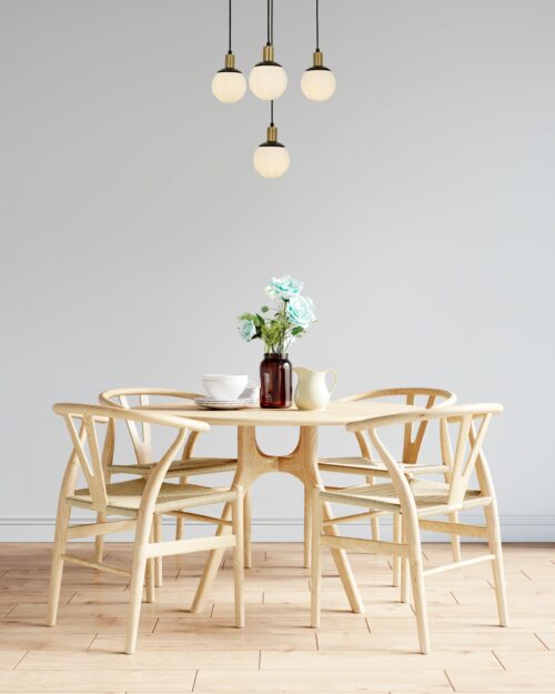 AVONNI AV-60273-4BSY Siyah Boyalı Modern Avize E27 Metal Cam 54cm - Görsel 4