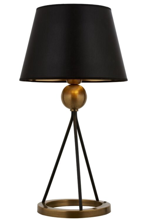 AVONNI ML-9115-1E Eskitme Kaplama Masa Lambası E27 Metal Kumaş 32cm