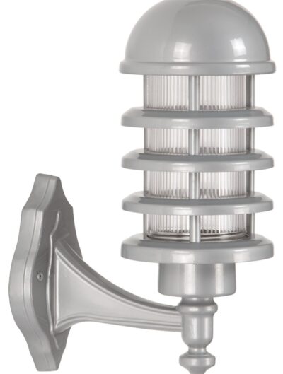 AVONNI BAP-68136-GR Beyaz Boyalı Dış Mekan Aydınlatma E27 Aluminyum Polikarbon Cam 20cm