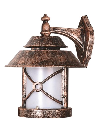 AVONNI BAP-68199-BKR-M2 Kahverengi Boyalı Dış Mekan Aydınlatma E27 ABS Polikarbon Cam 30x26cm