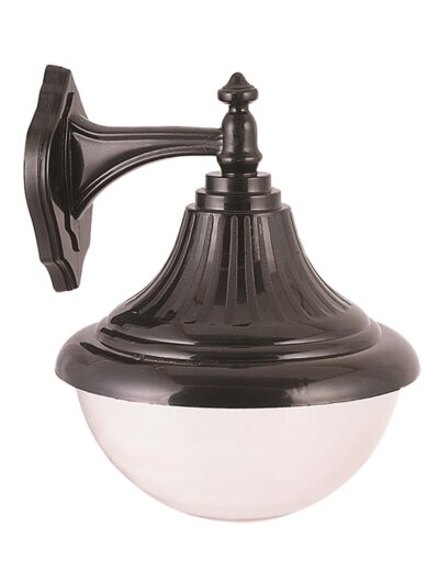 AVONNI BAP-68207-BSY-M2 Siyah Boyalı Dış Mekan Aydınlatma E27 ABS Polikarbon Cam 30x27cm