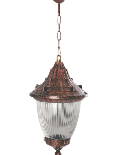 AVONNI BFE-68186-BKR-M3 Kahverengi Boyalı Dış Mekan Aydınlatma E27 ABS Polikarbon Cam 26cm