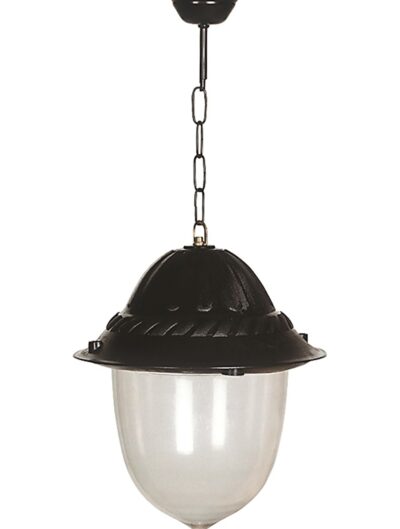 AVONNI BFE-68212-BSY Siyah Boyalı Dış Mekan Aydınlatma E27 ABS Polikarbon Cam 30cm