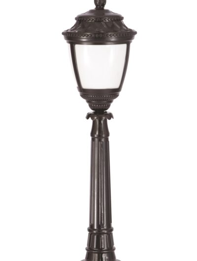 AVONNI BSU-68041-BSY-OP Siyah Boyalı Dış Mekan Aydınlatma E27 Aluminyum Polikarbon Cam 28cm