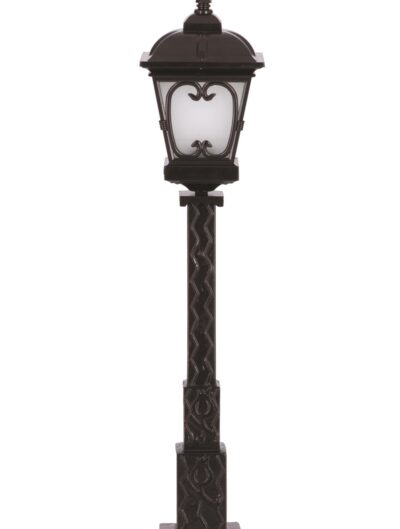 AVONNI BSU-68044-BSY-M2-OP Siyah Boyalı Dış Mekan Aydınlatma E27 Aluminyum Cam 23cm