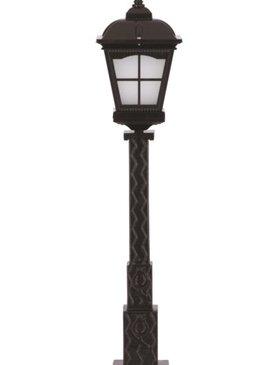 AVONNI BSU-68045-BSY-M2-OP Siyah Boyalı Dış Mekan Aydınlatma E27 Aluminyum Cam 23cm