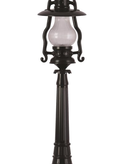 AVONNI BSU-68047-BSY-BOP Siyah Boyalı Dış Mekan Aydınlatma E27 Aluminyum Akrilik Cam 30cm