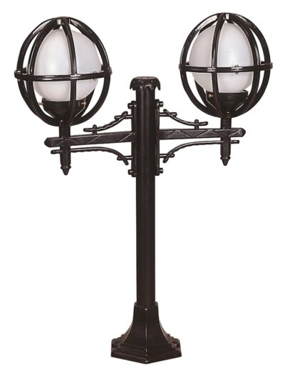 AVONNI BSU-68080-2BSY-OP Siyah Boyalı Dış Mekan Aydınlatma E27 ABS Polietilen Cam 60x20cm