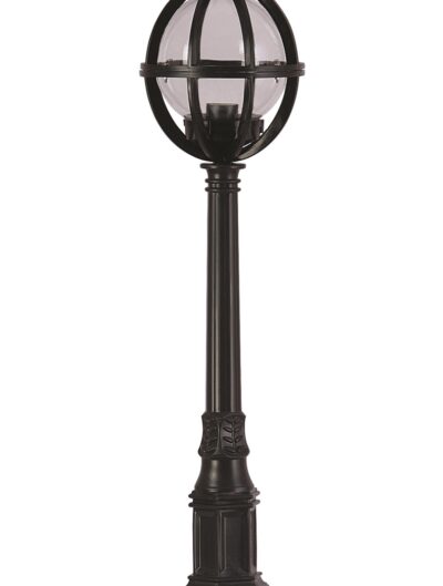 AVONNI BSU-68080-BSY-M3-B Siyah Boyalı Dış Mekan Aydınlatma E27 ABS Akrilik Cam 23cm