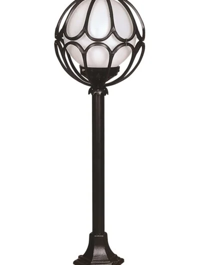 AVONNI BSU-68081-BSY-M7-BOP Siyah Boyalı Dış Mekan Aydınlatma E27 ABS Polietilen Cam 30cm