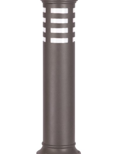 AVONNI BSU-68148-GR-B Gri Boyalı Dış Mekan Aydınlatma E27 Aluminyum Polikarbon/Akrilik Cam 25cm