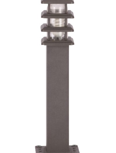 AVONNI BSU-68149-GR-B Gri Boyalı Dış Mekan Aydınlatma E27 Aluminyum Polikarbon/Akrilik Cam 20cm