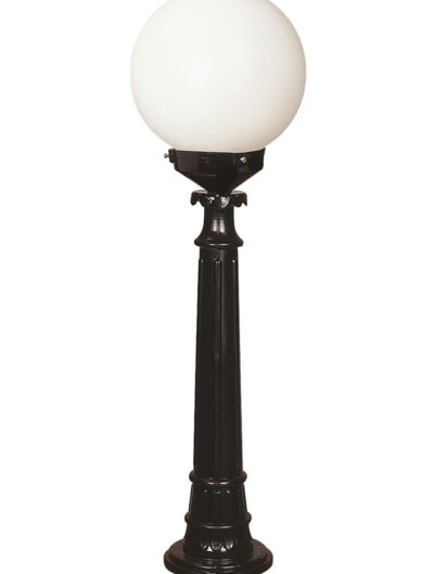 AVONNI BSU-68160-BSY-M3-BOP Siyah Boyalı Dış Mekan Aydınlatma E27 ABS Polietilen Cam 25cm