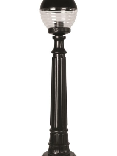 AVONNI BSU-68175-BSY-M1-B Siyah Boyalı Dış Mekan Aydınlatma E27 ABS Akrilik Cam 20cm
