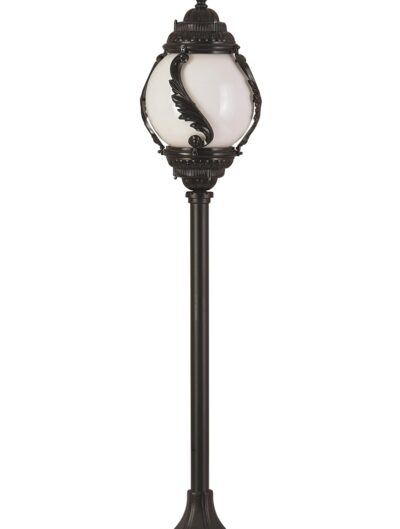 AVONNI BSU-68182-BSY-M1-B Siyah Boyalı Dış Mekan Aydınlatma E27 ABS Akrilik Cam 30cm