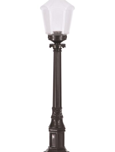 AVONNI BSU-68197-1BSY-M1-B Siyah Boyalı Dış Mekan Aydınlatma E27 ABS Akrilik Cam 20cm