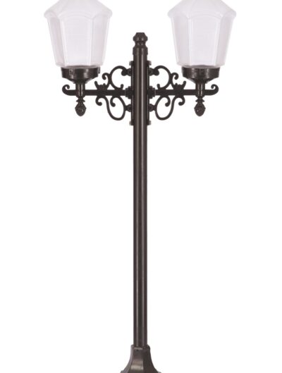AVONNI BSU-68197-2BSY-OP Siyah Boyalı Dış Mekan Aydınlatma E27 Metal ABS Akrilik Cam 60x20cm