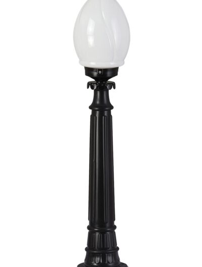 AVONNI BSU-68204-BSY-M3-B Siyah Boyalı Dış Mekan Aydınlatma E27 ABS Akrilik Cam 20cm