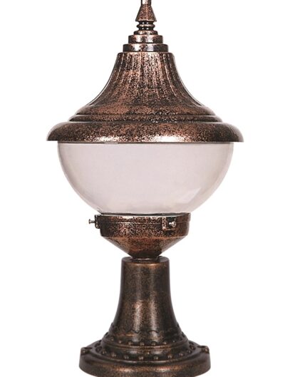 AVONNI BSU-68207-BKR-M1 Kahverengi Boyalı Dış Mekan Aydınlatma E27 ABS Polikarbon Cam 27cm