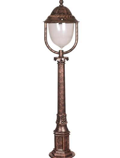 AVONNI BSU-68212-BKR-M2-B Kahverengi Boyalı Dış Mekan Aydınlatma E27 ABS Polikarbon Cam 30cm