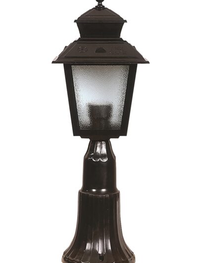 AVONNI BSU-68213-BSY-K Siyah Boyalı Dış Mekan Aydınlatma E27 ABS Polikarbon Cam 18cm