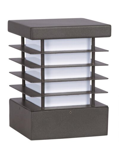 AVONNI BSU-68270-BSY-M4 Siyah Boyalı Dış Mekan Aydınlatma E27 Metal Pleksi 22x22cm