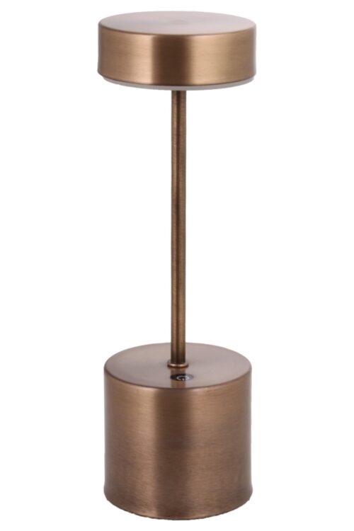 AVONNI ML-64003-E Eskitme Kaplama Masa Lambası LED Metal Pleksi 9cm