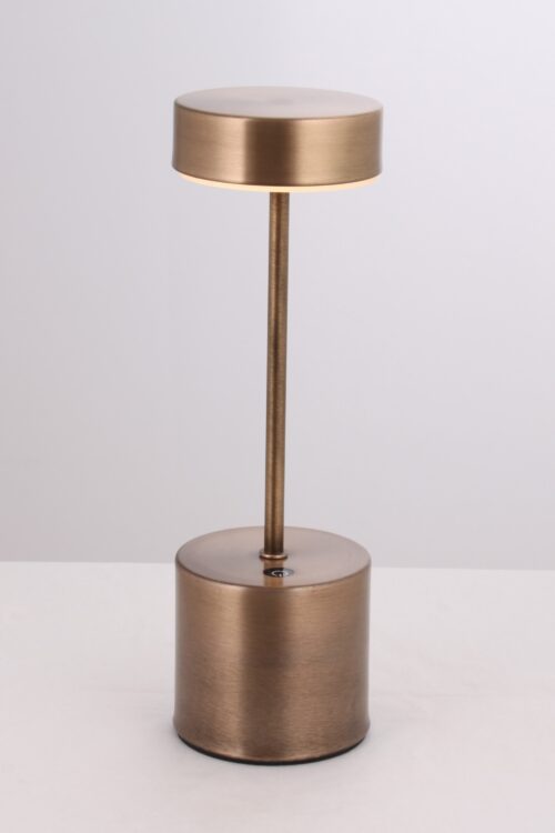 AVONNI ML-64003-E Eskitme Kaplama Masa Lambası LED Metal Pleksi 9cm - Görsel 3