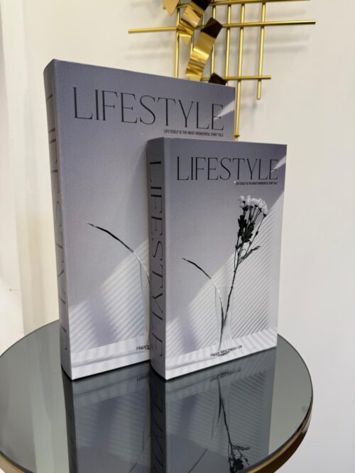 Lumienza Dekoratif Baskılı Ahşap Kutu Kitap AKSH-PU20517 SET - Görsel 3